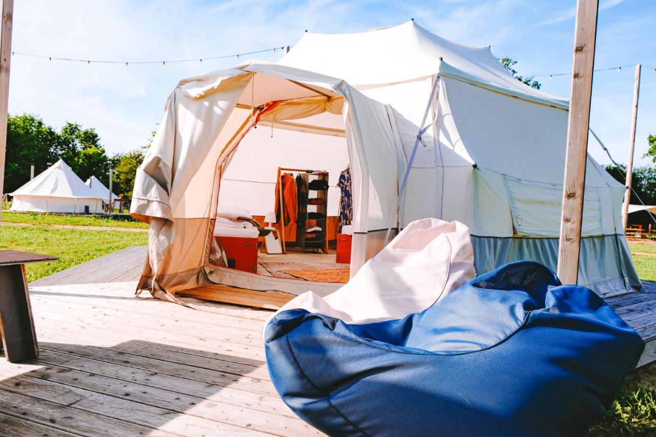 Domo Camp - Nature Glamping Hof Viehbrook Hotel Rendswuhren Exterior foto