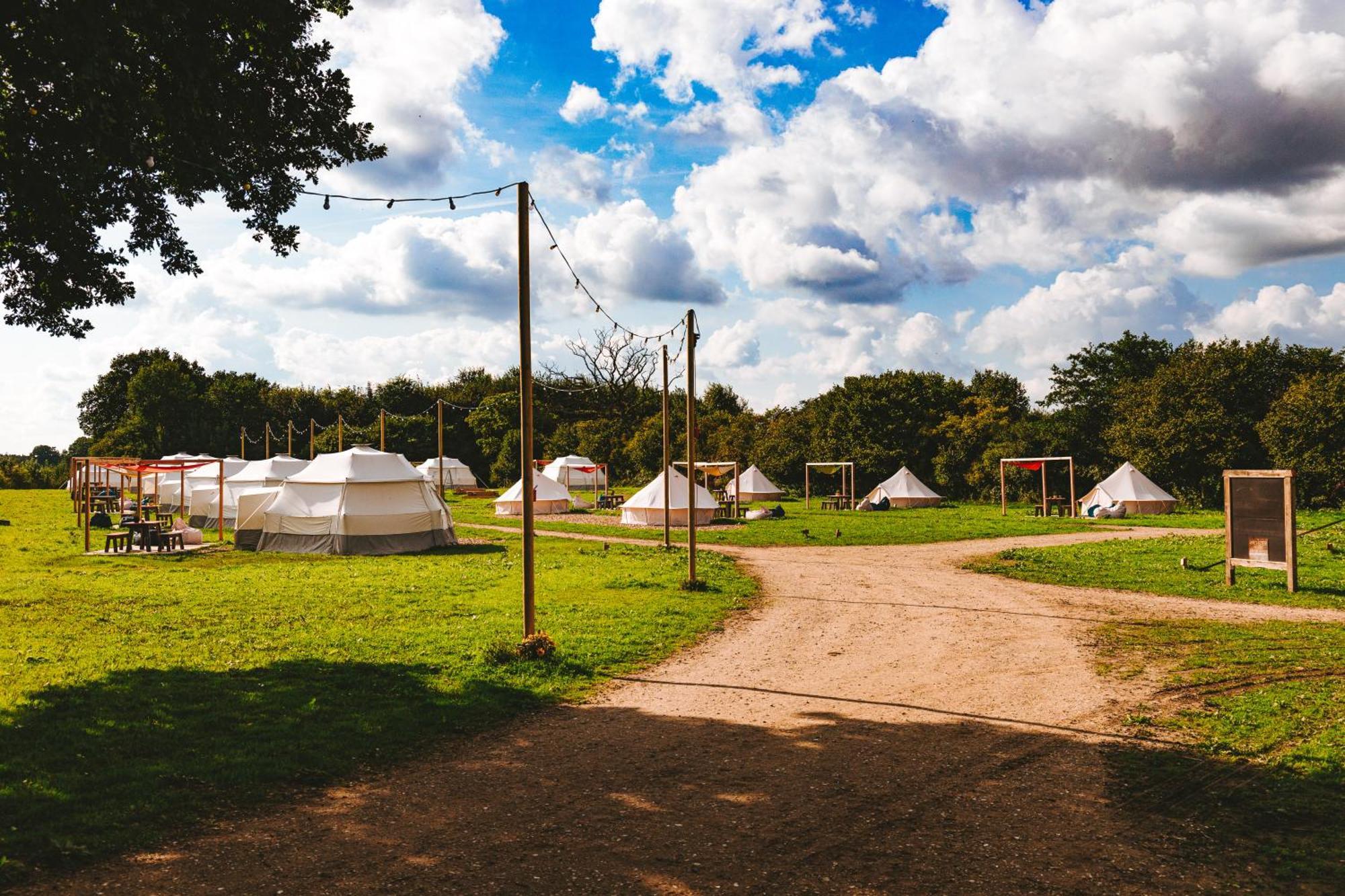 Domo Camp - Nature Glamping Hof Viehbrook Hotel Rendswuhren Exterior foto
